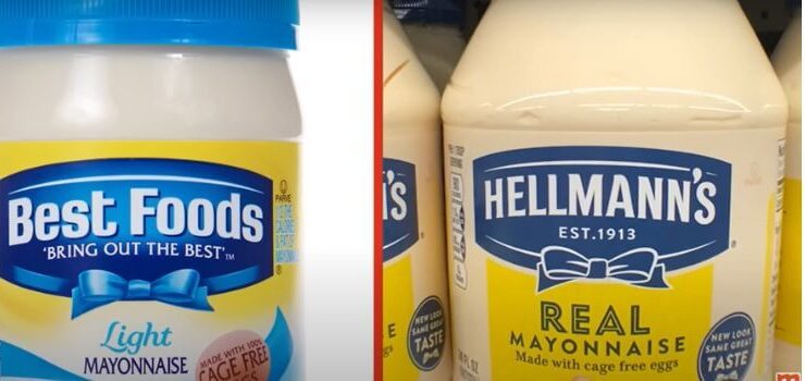 Best Foods Mayonnaise vs. Hellmann's